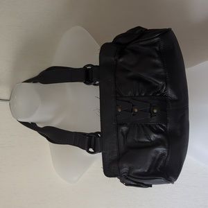 Wilson Leather barrel handbag